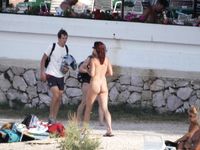 Different and interesting girls in a Spanish nude beach