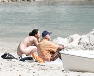 Different and interesting girls in a Spanish nude beach