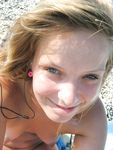 Raven haired goddess nudist shows off her body