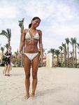 Amazing young nudists touch each other's bodies