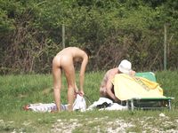 just a day at the nude beach kerry just loves the feel of the sun on her body