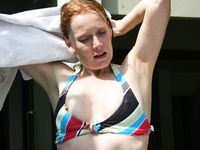 Caught cumming on nude beach!