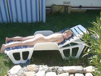 It just got hotter at the nude beach thanks to her
