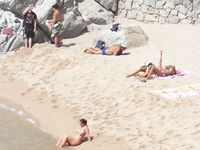 Hot adult naturists make this nude beach even hotter