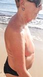 Amazing adult naturist hops on the back of a jet ski