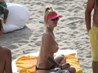 Hot Latina on nudist Beach