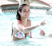 Hot Latina on nudist Beach