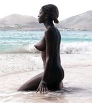 Huge Tits at Nude Beach