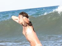 After getting tan at the nudist beach