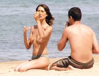 After getting tan at the nudist beach