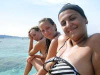 Huge Tits at Nude Beach