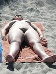 Another day at the nude beach with my girl.