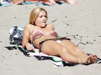 Fun on the nude beach