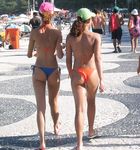 Everyone is excited when this nudist girl shows up