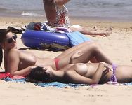 hires beach beauty nudist