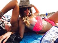 Gorgeous Russian nudist knows how to have some fun
