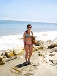 Spaziergang am Nacktstrand Barra da Tijuca im warmen Sonnenlicht