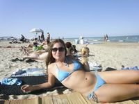 Spaziergang am Nacktstrand Barra da Tijuca im warmen Sonnenlicht