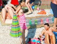 All Kinds of Fun on the Nude Beach