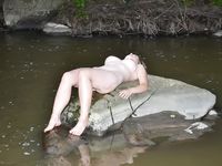 Everything this teen nudist does looks really hot