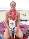 Everyone is staring at these gorgeous nudist adults