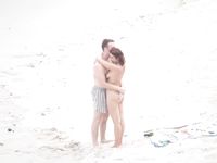 another nudist on a hot summer day