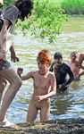 I meet with this couple from time to time at a local nudist beach.
