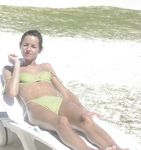 Everyone's looking at this sexy slim adult naturist