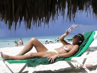 Topless Amateur: Stefi Outdoor