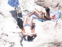 Various Beach Girls Topless - 1