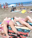 Topless Girlfriend: At The Beach