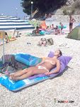 Topless Wife: Mw Wife At The Beach