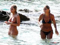 Nudist beach hairy pussy spread legs sunbath close-up