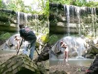 Nudes At A Waterfall