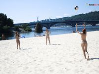 Just nude at the strand