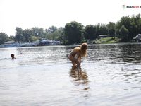 Young nudist redhead teen