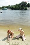 Krysta acquaintance on our nudist beach