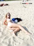 Layin out on the nudist strand