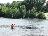 Hot day at the strand!
