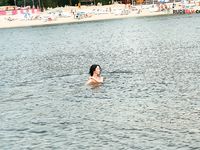 Check out gorgeous  nudists having some fun