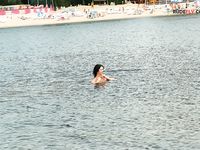 Check out gorgeous  nudists having some fun