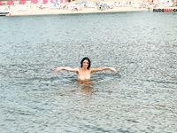 Check out gorgeous  nudists having some fun