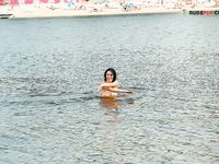 Check out gorgeous  nudists having some fun