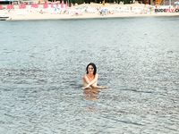 Check out gorgeous  nudists having some fun