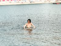 Check out gorgeous  nudists having some fun