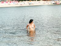 Check out gorgeous  nudists having some fun