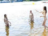 a nude day at the strand