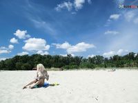 Magdalen, river, plage paradise