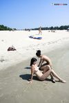 wifey and mate at strand