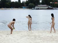 Just urinating at the strand.